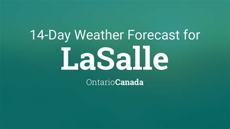 accuweather lasalle|LaSalle, Ontario, Canada Weather Forecast .